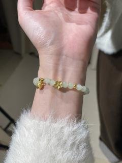 这条和田玉手串太美啦!